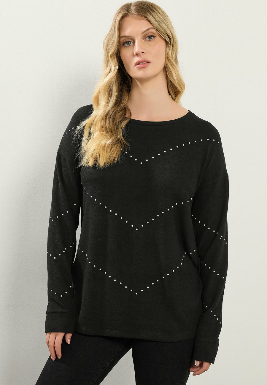 Джемпер Long Tall Sally Jumper, Black/Anthracite
Джемпер Long Tall Sally Jumper, Black/Anthracite