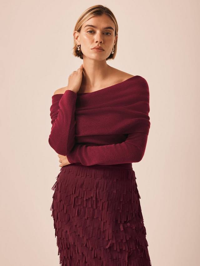 Топ-бардо с ребристой текстурой Mint Velvet, Mid Red
Топ-бардо с ребристой текстурой Mint Velvet, Mid Red