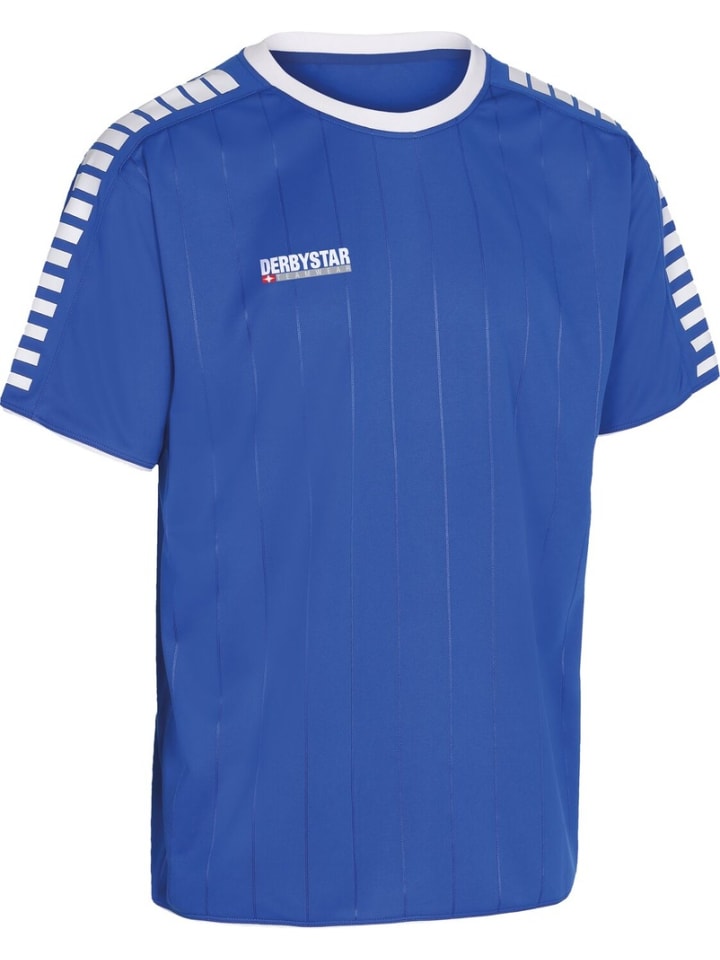 Derbystar Детская футболка "Hyper Jersey" синего цвета
Derbystar Детская футболка "Hyper Jersey" синего цвета