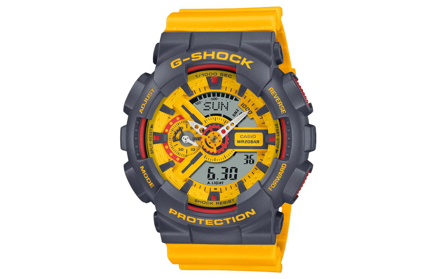 CASIO Часы G-Shock GA-110Y-9A, Yellow Watch Dial
CASIO Часы G-Shock GA-110Y-9A, Yellow Watch Dial