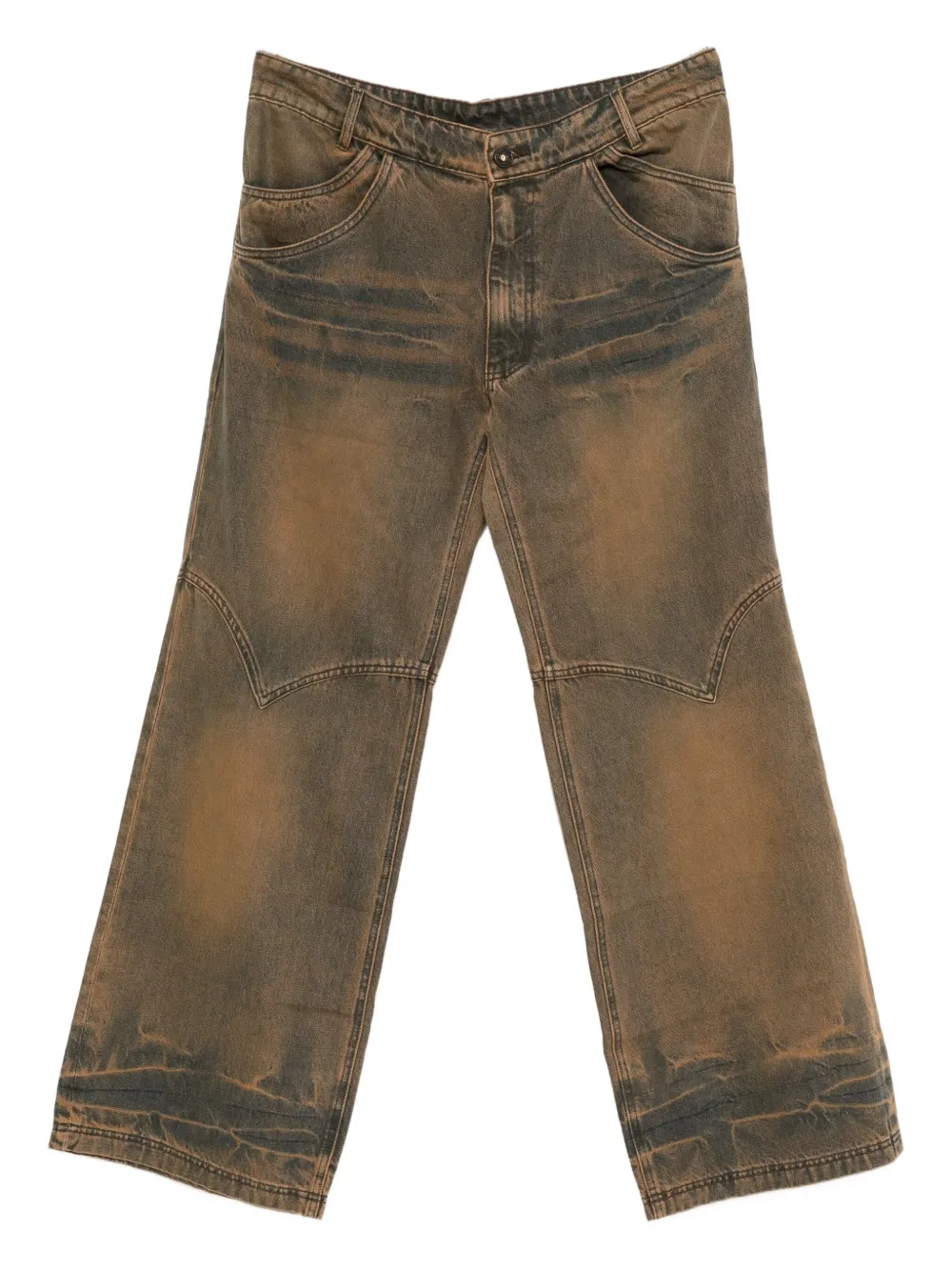 Джинсы прямого кроя из хлопка MADFRENZY, коричневый
Джинсы прямого кроя из хлопка MADFRENZY, коричневый