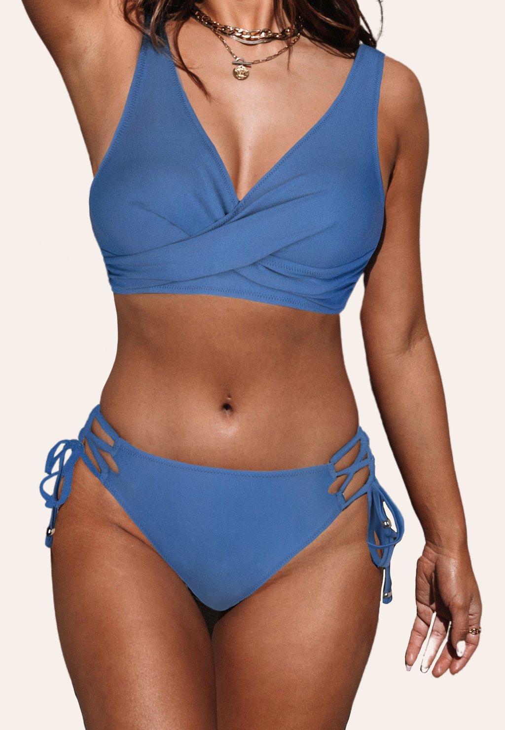 Верх бикини SET Cupshe, синий
Верх бикини SET Cupshe, синий