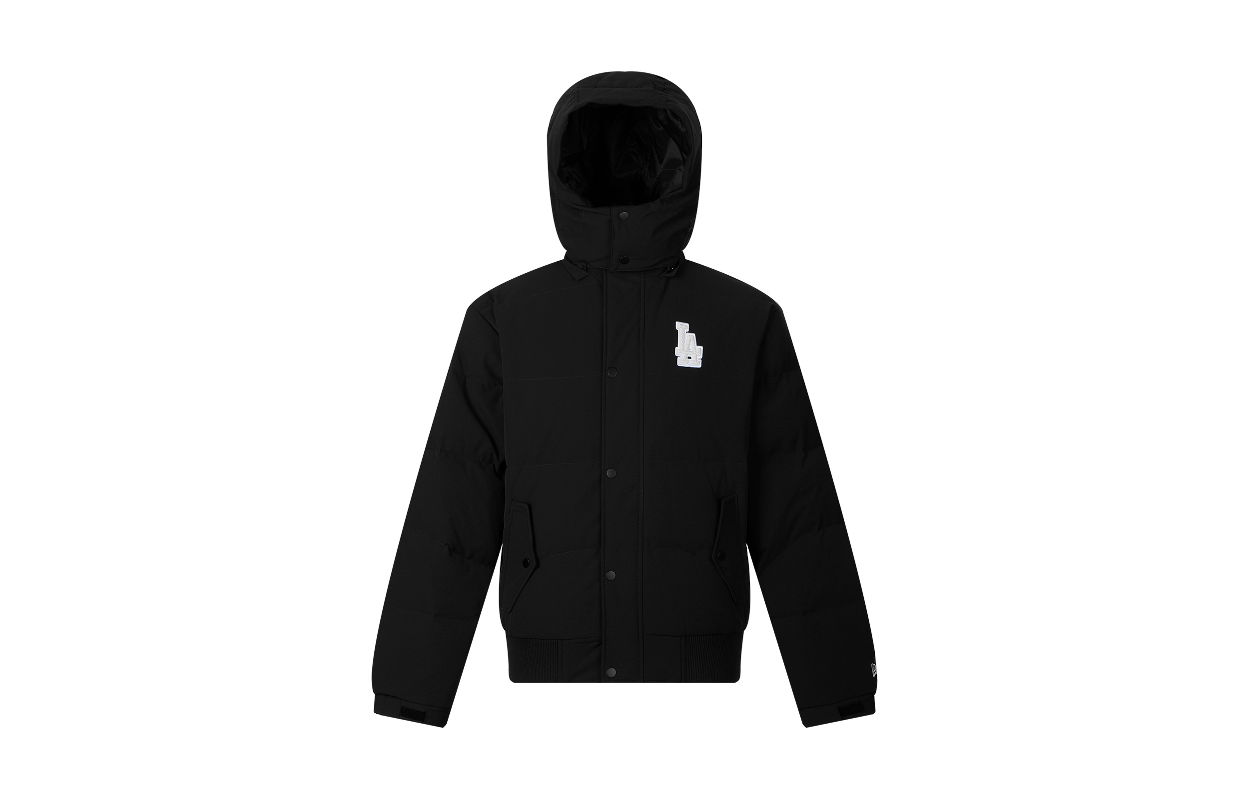 New Era Пуховая куртка унисекс, черные, с капюшоном, средней высоты
New Era Пуховая куртка унисекс, черные, с капюшоном, средней высоты