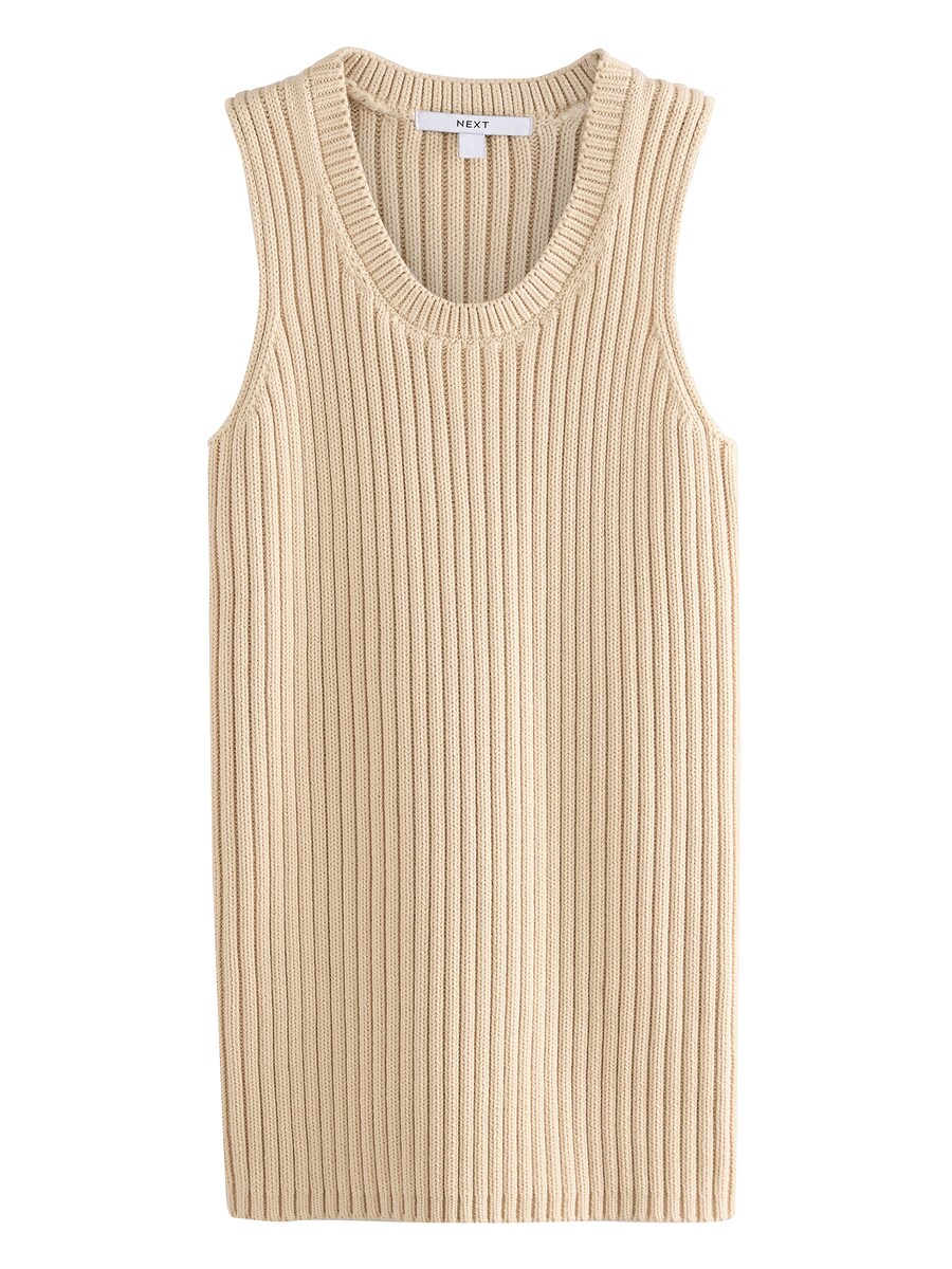 Вязаный топ Next, бежевый
Вязаный топ Next, бежевый