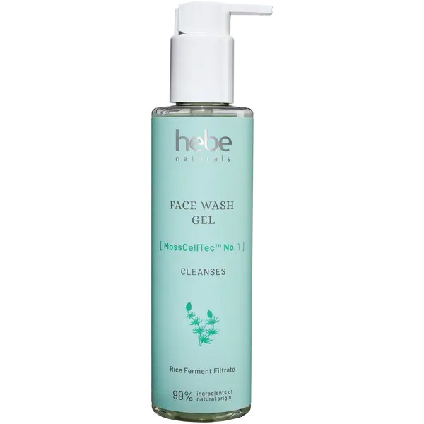 Гель для умывания лица, 200 мл Hebe Naturals Face wash gel
Гель для умывания лица, 200 мл Hebe Naturals Face wash gel