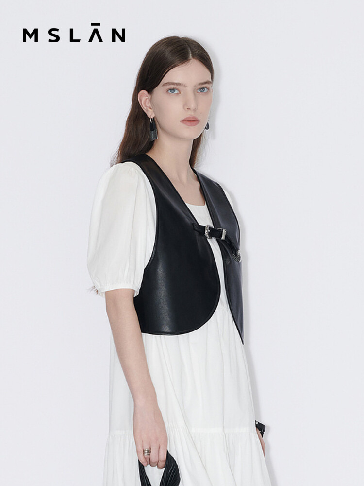 Жилет женский MSlan с застежкой, черный
Жилет женский MSlan с застежкой, черный