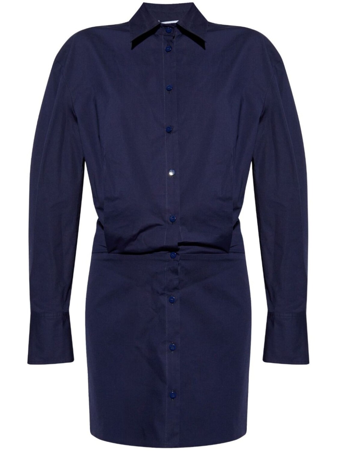 Мини-платье на пуговицах The Attico, синий
Мини-платье на пуговицах The Attico, синий