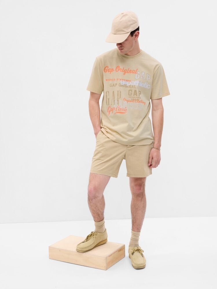 Футболка с логотипом Gap, бежевый
Футболка с логотипом Gap, бежевый