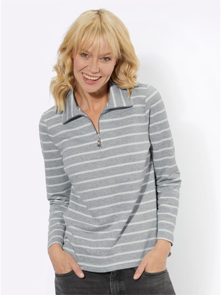 Толстовка в полоску серо-бежевого цвета WITT WEIDEN, Бежевый, Толстовка в полоску серо-бежевого цвета WITT WEIDEN
Толстовка в полоску серо-бежевого цвета WITT WEIDEN, Бежевый, Толстовка в полоску серо-бежевого цвета WITT WEIDEN