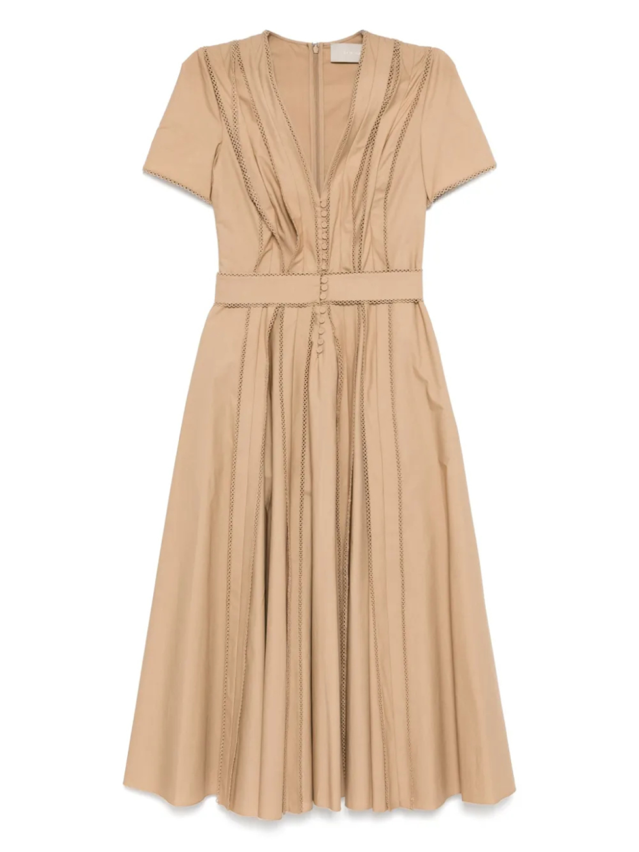 Elie Saab поплиновое платье мини, коричневый
Elie Saab поплиновое платье мини, коричневый