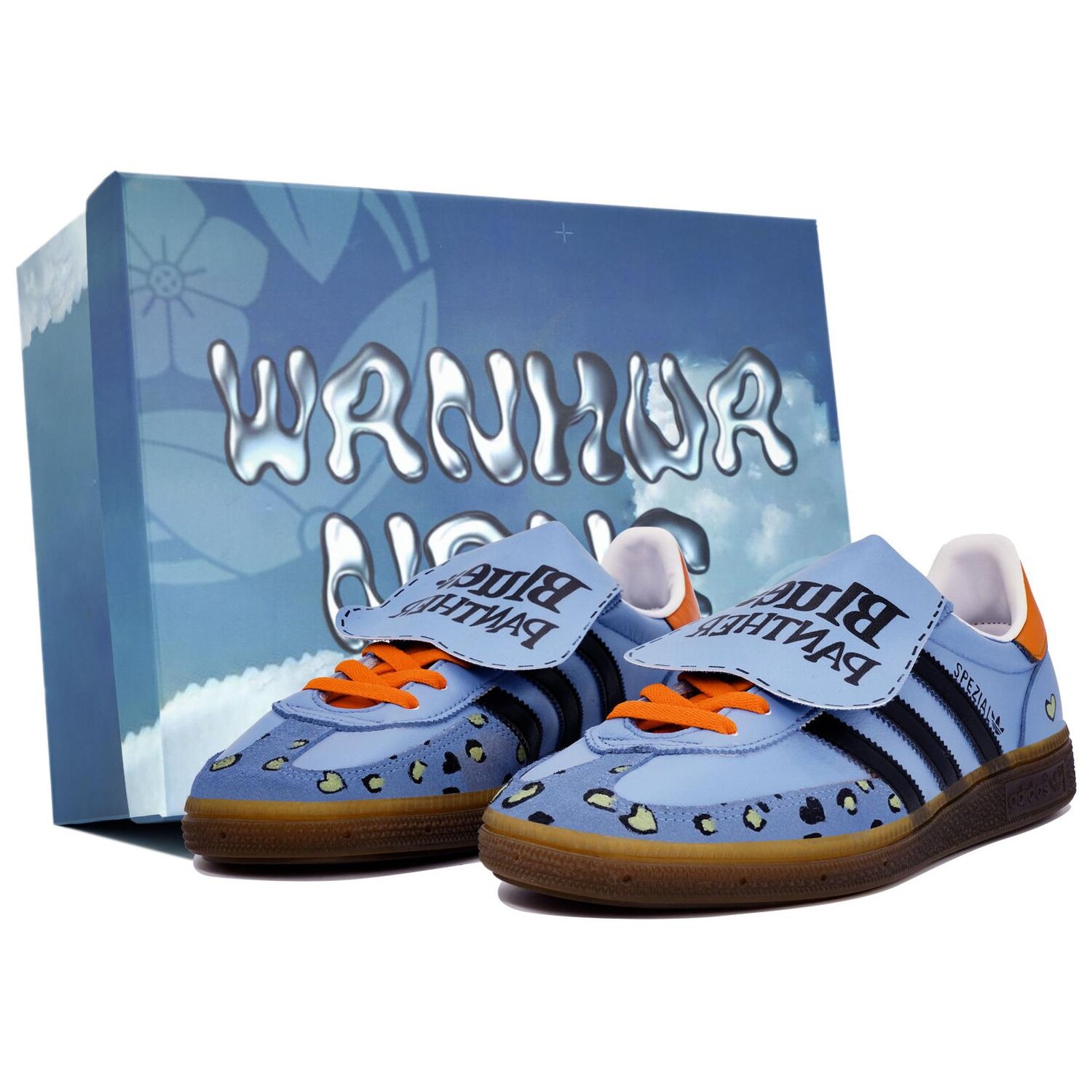Кроссовки adidas originals Handball Spzl Skateboarding Shoes Unisex Low-top Orange, синий
Кроссовки adidas originals Handball Spzl Skateboarding Shoes Unisex Low-top Orange, синий