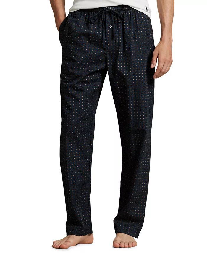 Мужские пижамные штаны с принтом медальонов Polo Ralph Lauren, черный
Мужские пижамные штаны с принтом медальонов Polo Ralph Lauren, черный