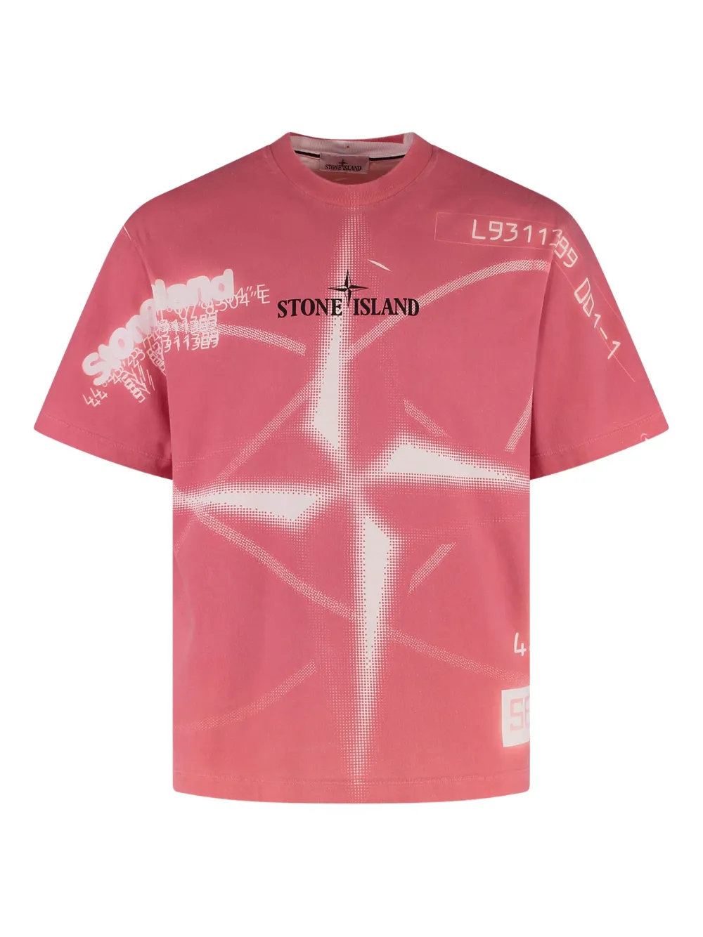 Футболка с логотипом Compass Stone Island, розовый
Футболка с логотипом Compass Stone Island, розовый