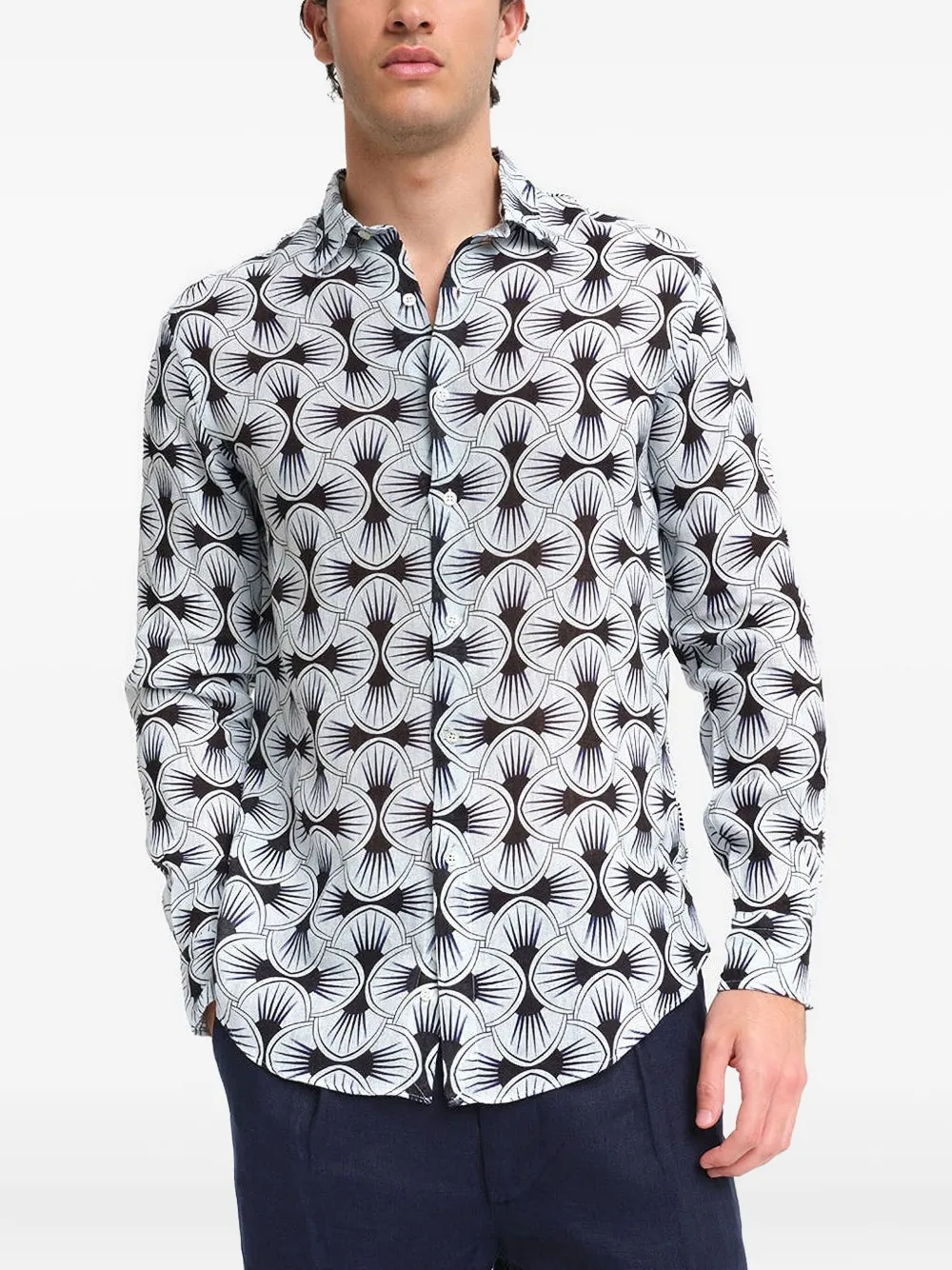 Рубашка с узором Peninsula Swimwear, черный
Рубашка с узором Peninsula Swimwear, черный