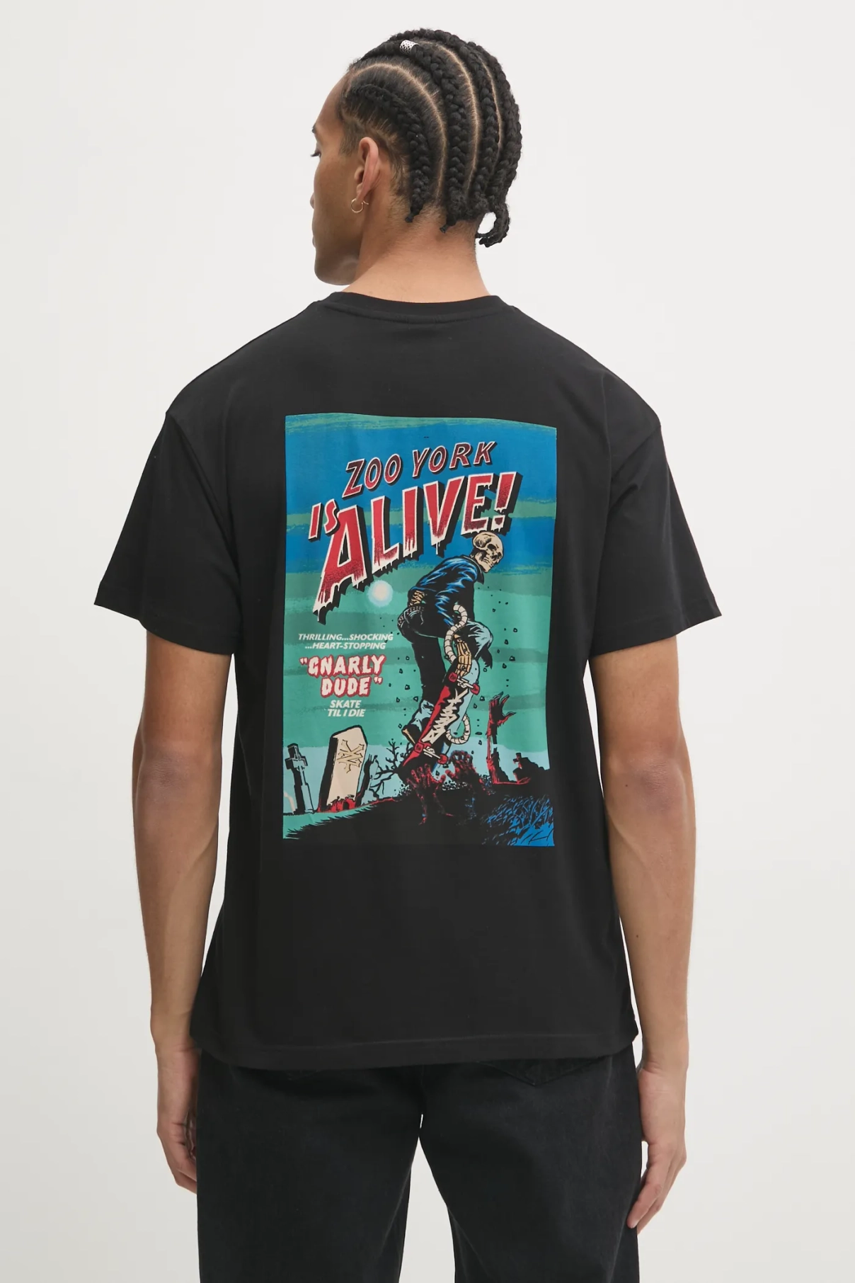 Хлопковая футболка Zoo York, черный
Хлопковая футболка Zoo York, черный