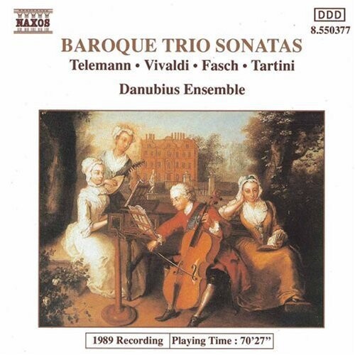 CD диск Vivaldi / Telemann / Danubius Ensemble: Trio Sonatas
CD диск Vivaldi / Telemann / Danubius Ensemble: Trio Sonatas