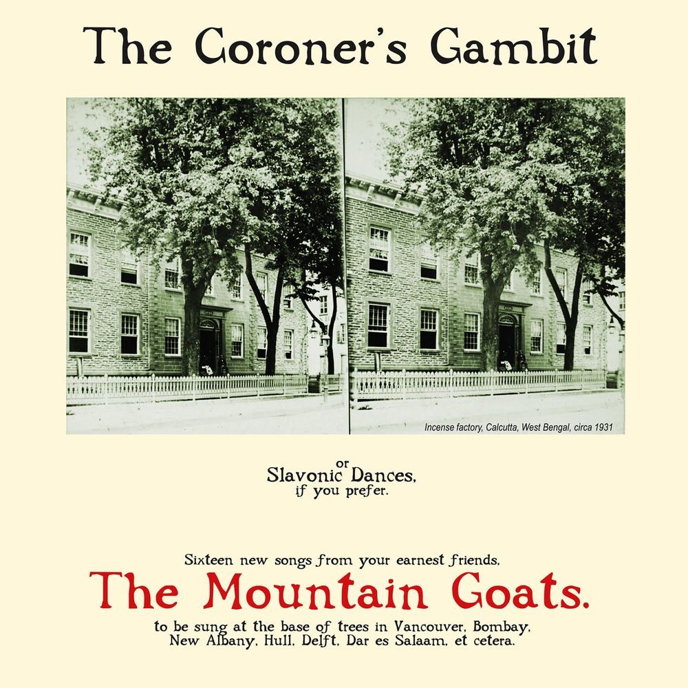 Диск CD The Coroner's Gambit - The Mountain Goats
Диск CD The Coroner's Gambit - The Mountain Goats