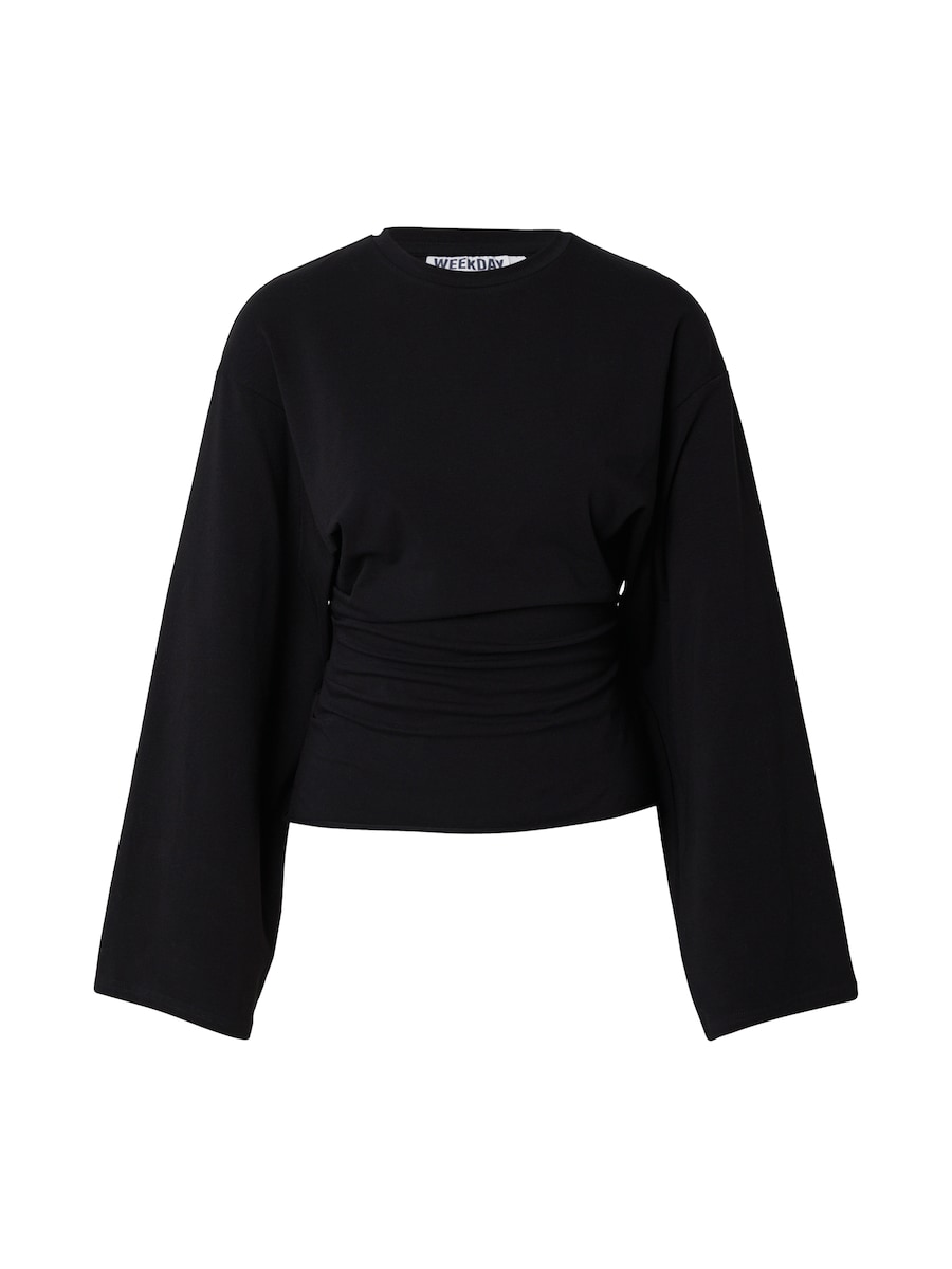 Рубашка WEEKDAY, черный
Рубашка WEEKDAY, черный