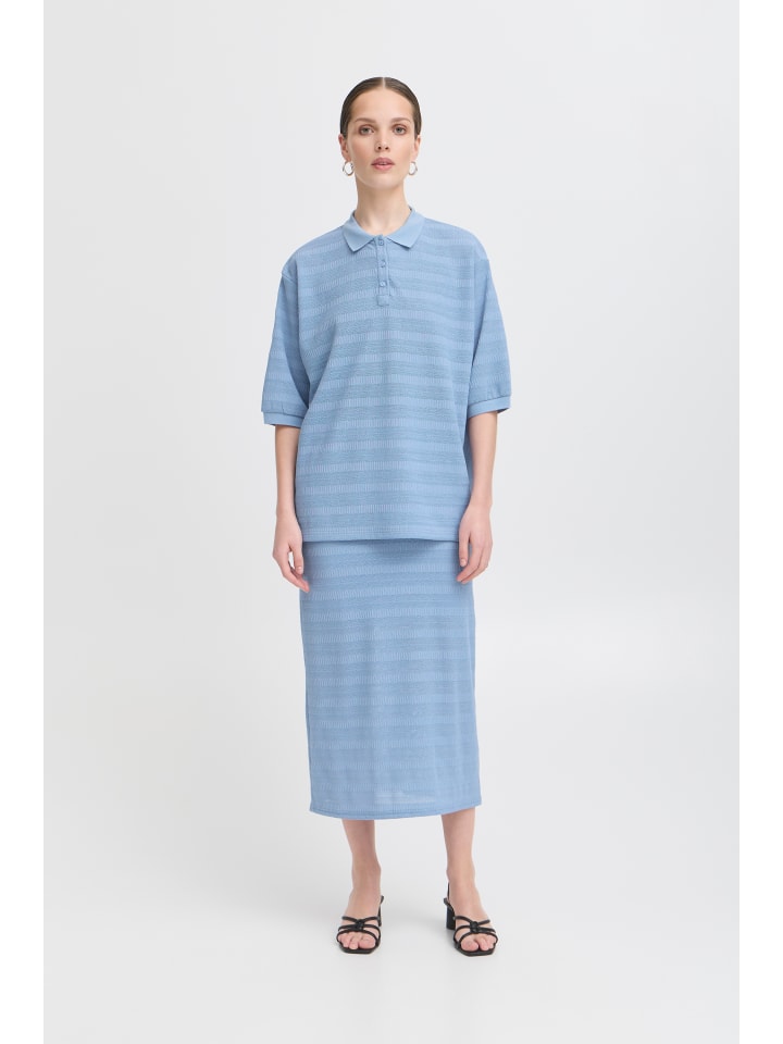 ICHI Юбка IXKNITTY Slim fit в цвете Della Robbia Blue
ICHI Юбка IXKNITTY Slim fit в цвете Della Robbia Blue