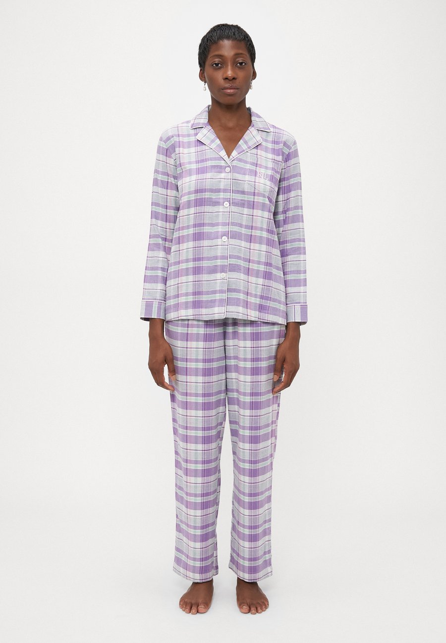 Пижамный комплект Lauren Ralph Lauren NOTCH COLLAR PAJAMA, Purple/Multi-Coloured
Пижамный комплект Lauren Ralph Lauren NOTCH COLLAR PAJAMA, Purple/Multi-Coloured