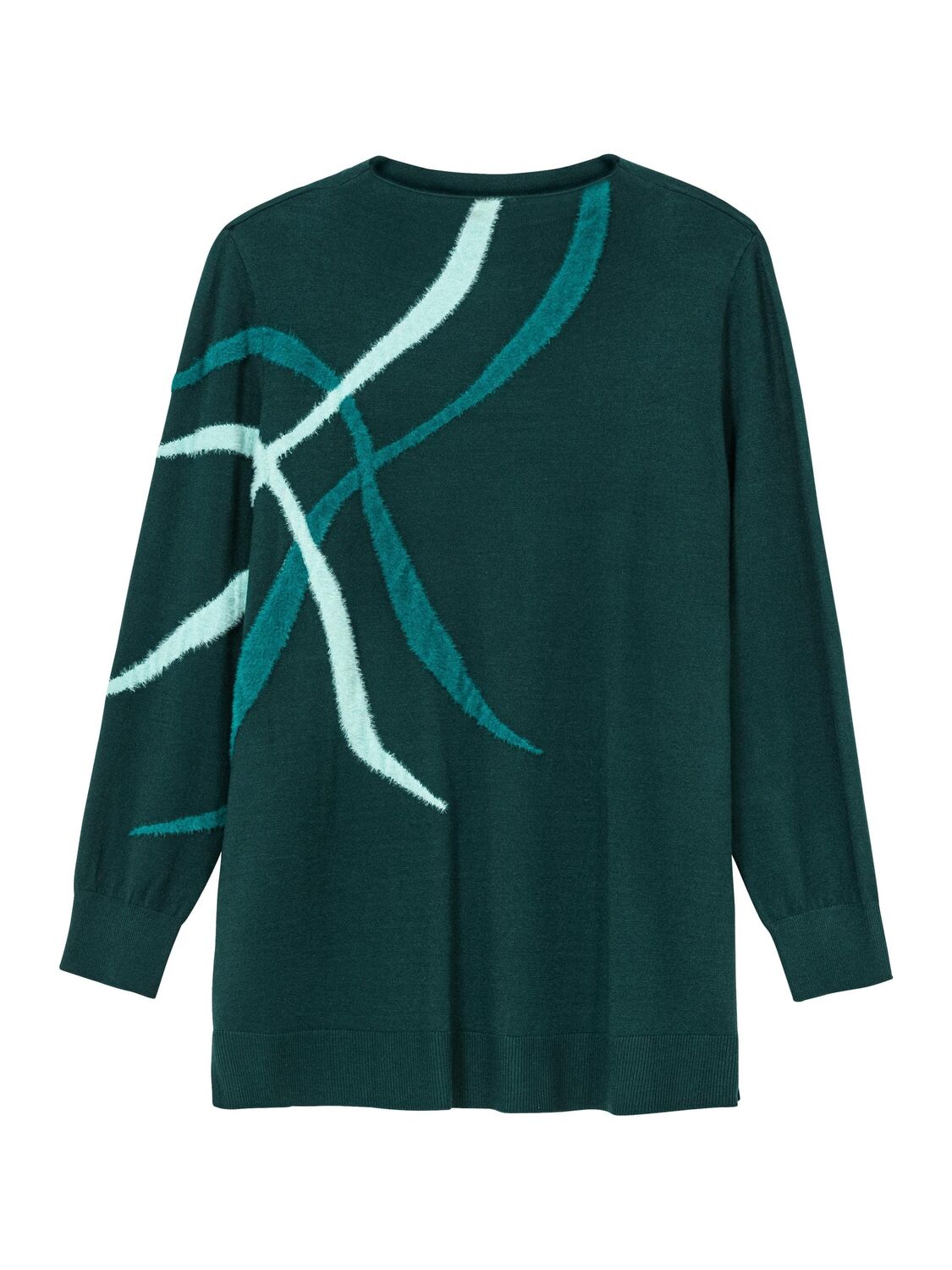 SHEEGO Свитер в темно-зеленом цвете
SHEEGO Свитер в темно-зеленом цвете