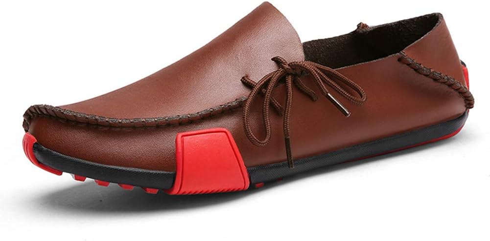 Мужские повседневные мокасины для вождения из кожи, винтажные комфортные деловые туфли Asifn, коричневый
Мужские повседневные мокасины для вождения из кожи, винтажные комфортные деловые туфли Asifn, коричневый