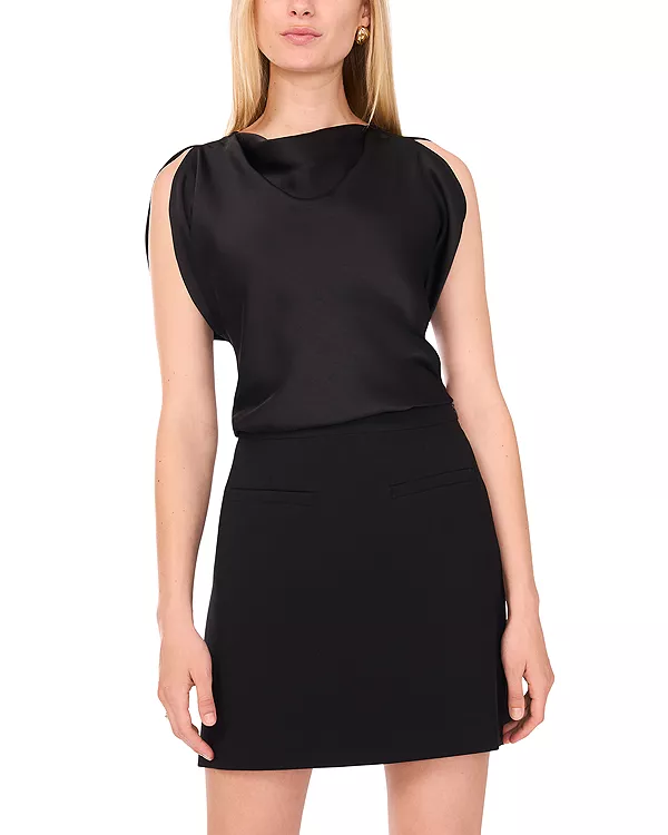 Свободный топ без рукавов 1.State, черный
Свободный топ без рукавов 1.State, черный