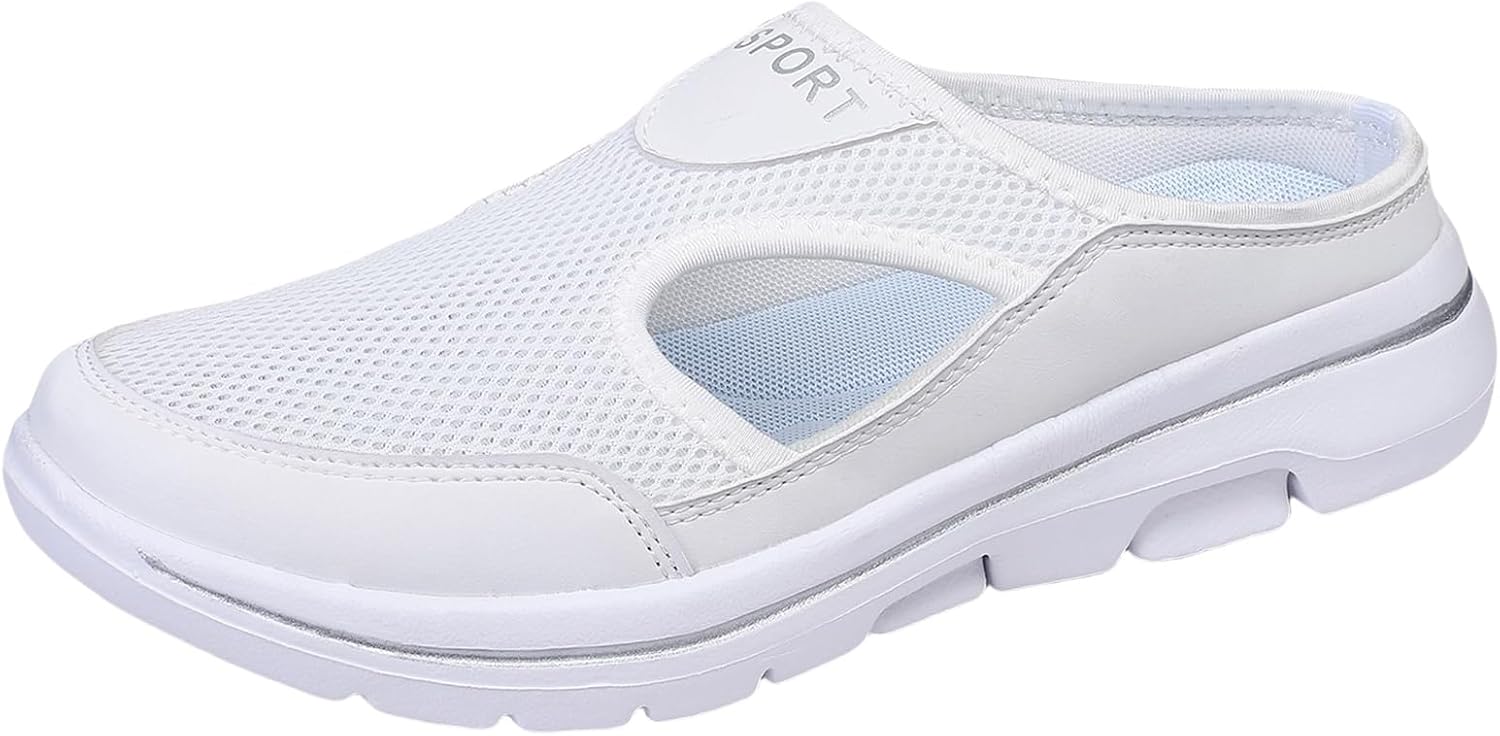 Слипоны для женщин и мужчин, мюли легкие, с открытой пяткой, удобные ортопедические прогулочные туфли, дышащие, с нескользящей подошвой, закрытый носок, слайды, повседневные поддерживающие тапочки, спортивные сандалии, кроссовки Generic, белый
Слипоны для женщин и мужчин, мюли легкие, с открытой пяткой, удобные ортопедические прогулочные туфли, дышащие, с нескользящей подошвой, закрытый носок, слайды, повседневные поддерживающие тапочки, спортивные сандалии, кроссовки Generic, белый