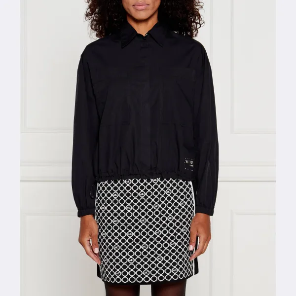 Укороченная рубашка Marc Cain, черный
Укороченная рубашка Marc Cain, черный