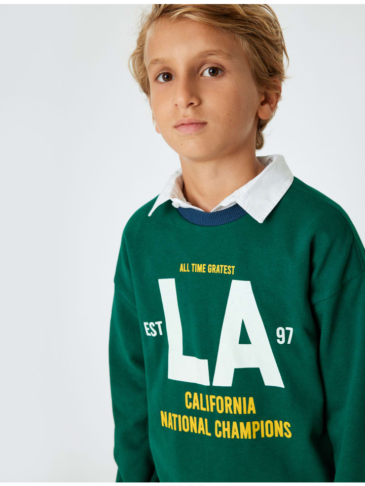 KOTON Зеленая толстовка
KOTON Зеленая толстовка