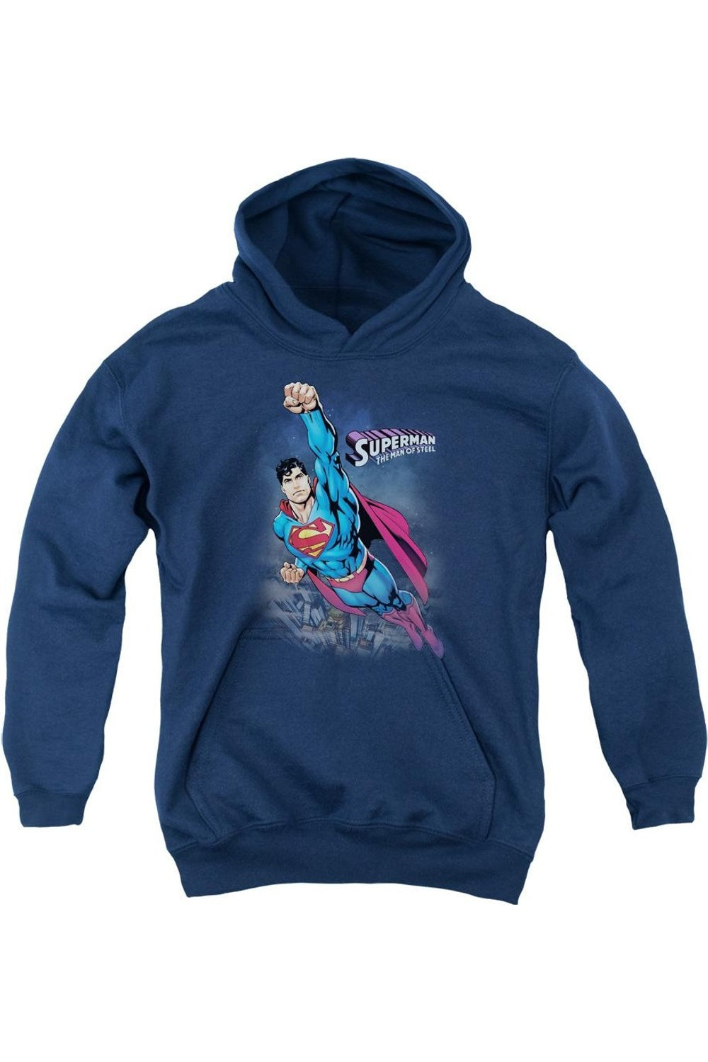 Толстовка с капюшоном Superman "Полет в сумерках" для детей Gildan, темно-синий
Толстовка с капюшоном Superman "Полет в сумерках" для детей Gildan, темно-синий
