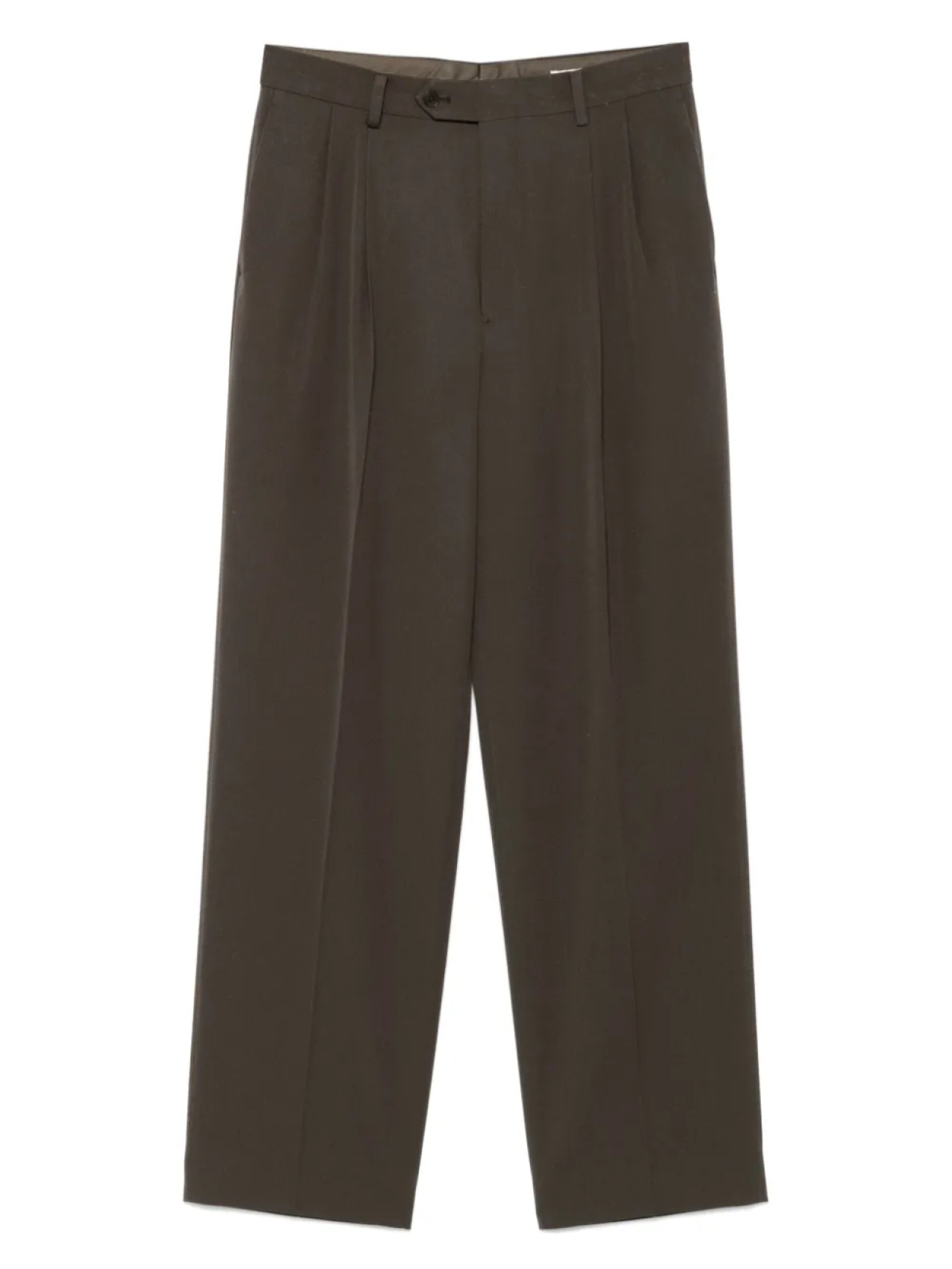 Auralee шерстяные брюки строгого кроя, коричневый
Auralee шерстяные брюки строгого кроя, коричневый