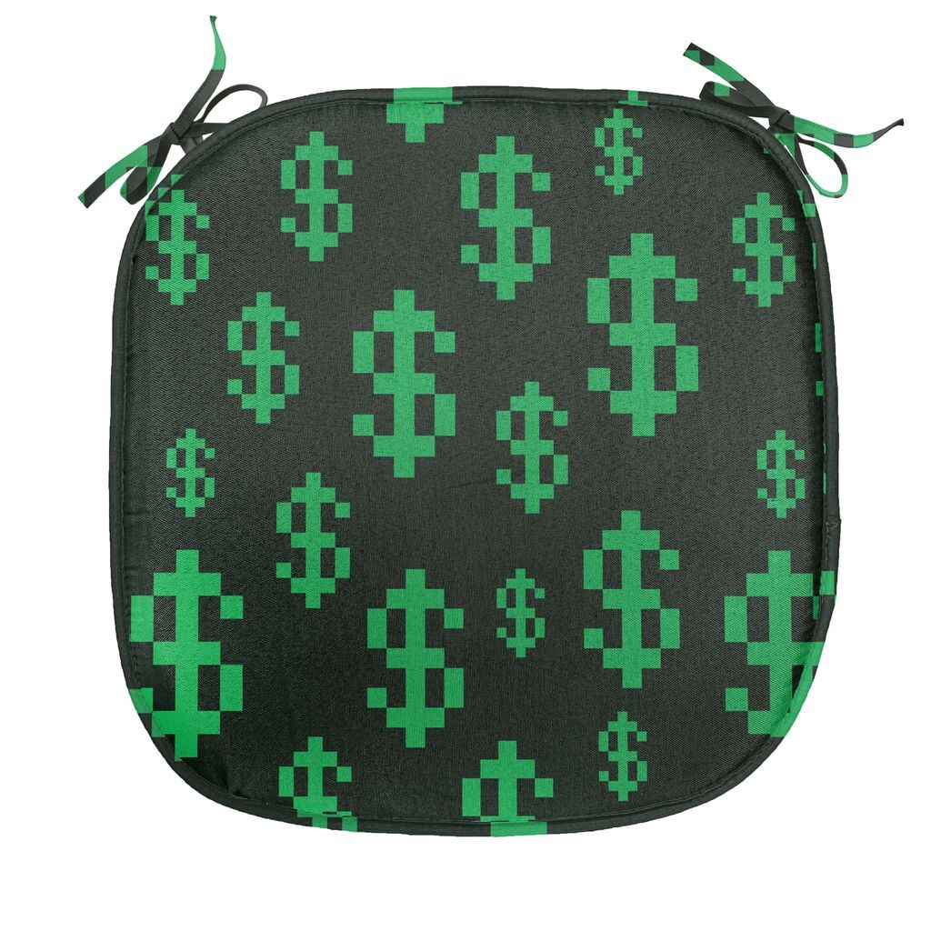 Подушка для обеденного стула ABAKUHAUS Money, рисунок доллара в пиксельной графике, декоративная водонепроницаемая подушка с ремнями для кухонных сидений, 40 см x 40 см, салатовый, темно-зеленый, черный
Подушка для обеденного стула ABAKUHAUS Money, рисунок доллара в пиксельной графике, декоративная водонепроницаемая подушка с ремнями для кухонных сидений, 40 см x 40 см, салатовый, темно-зеленый, черный