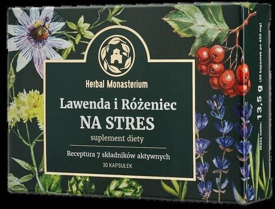 Herbal Monasterium, Лаванда и Родиола от стресса 30
Herbal Monasterium, Лаванда и Родиола от стресса 30