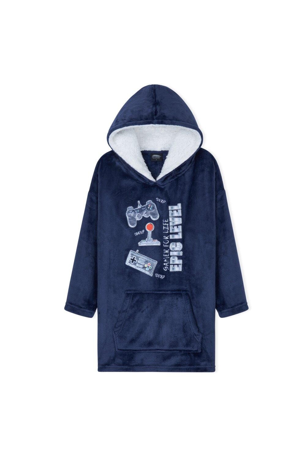 Одеяло-пончо большого размера CityComfort, темно-синий
Одеяло-пончо большого размера CityComfort, темно-синий