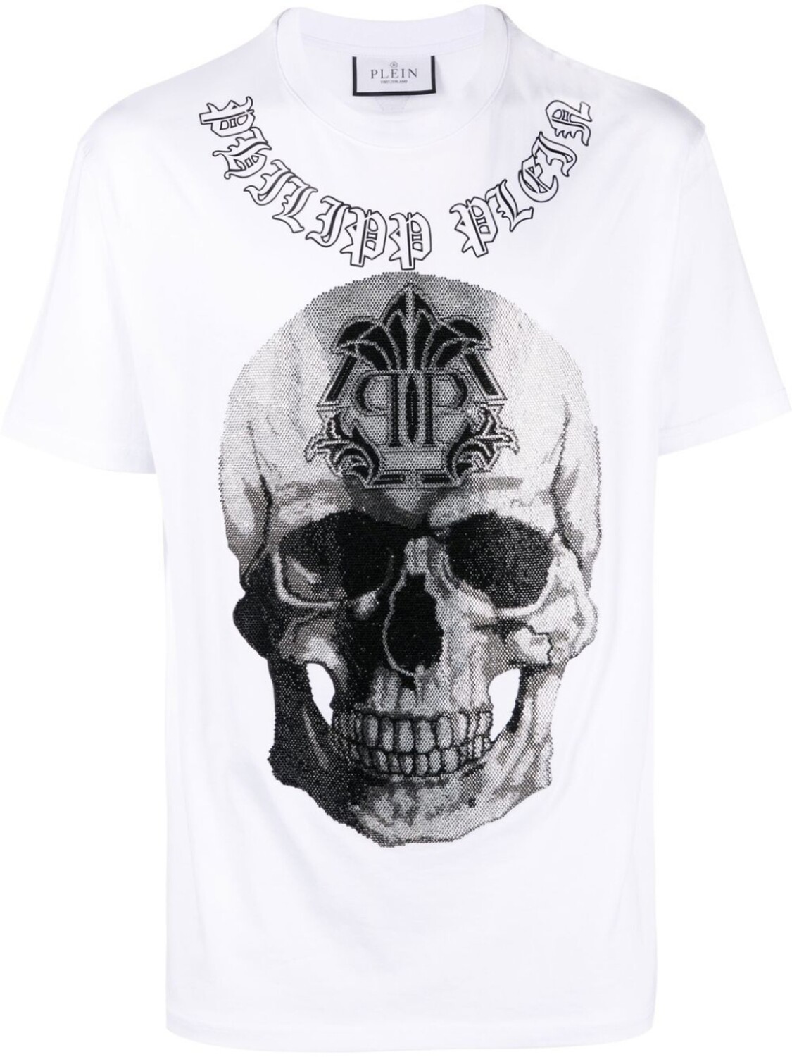 Philipp Plein футболка Gothic Banner, белый
Philipp Plein футболка Gothic Banner, белый