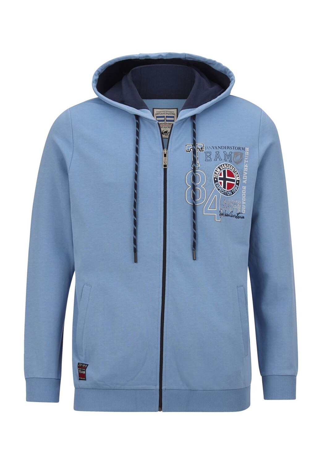 ХОЛВАСТ толстовка JAN VANDERSTORM, синий
ХОЛВАСТ толстовка JAN VANDERSTORM, синий