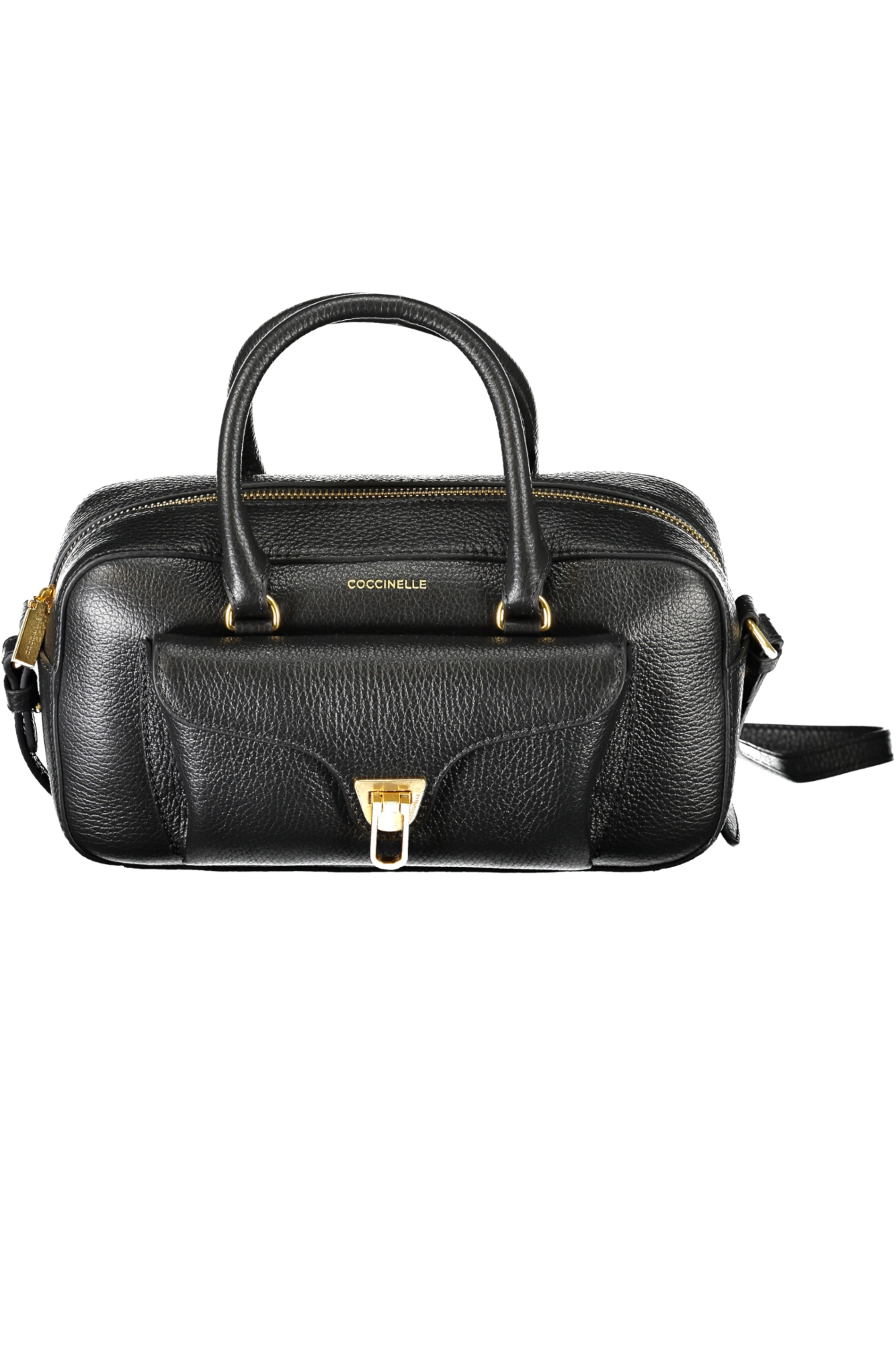 Сумка женская Coccinelle с внешним карманом, черный / золотой
Сумка женская Coccinelle с внешним карманом, черный / золотой