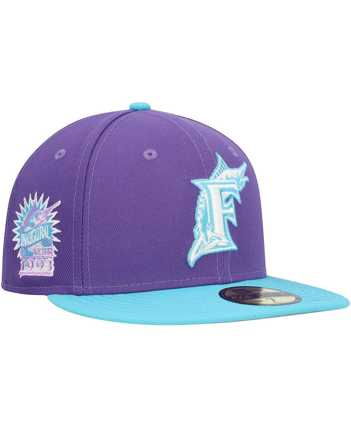 Мужская фиолетовая приталенная шляпа Florida Marlins Vice 59FIFTY New Era
Мужская фиолетовая приталенная шляпа Florida Marlins Vice 59FIFTY New Era
