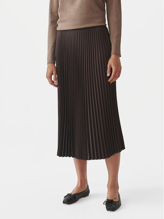 Плиссированная юбка стандартного кроя Tatuum, коричневый 
Плиссированная юбка стандартного кроя Tatuum, коричневый
