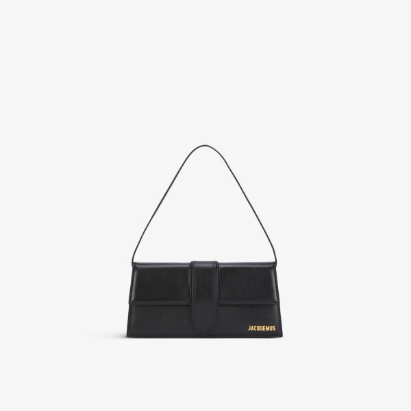 Le Bambino Длинная кожаная сумка через плечо Jacquemus, черный
Le Bambino Длинная кожаная сумка через плечо Jacquemus, черный