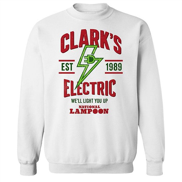 Мужской свитшот с принтом National Lampoon's Christmas Vacation Clark's Electric Est 1989 Licensed Character
Мужской свитшот с принтом National Lampoon's Christmas Vacation Clark's Electric Est 1989 Licensed Character