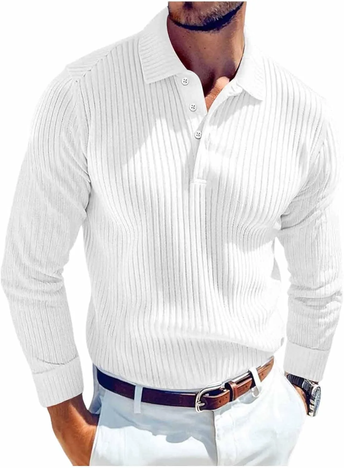 Мужская футболка V-образного выреза Slim Fit с длинным рукавом Lmdudan
Мужская футболка V-образного выреза Slim Fit с длинным рукавом Lmdudan