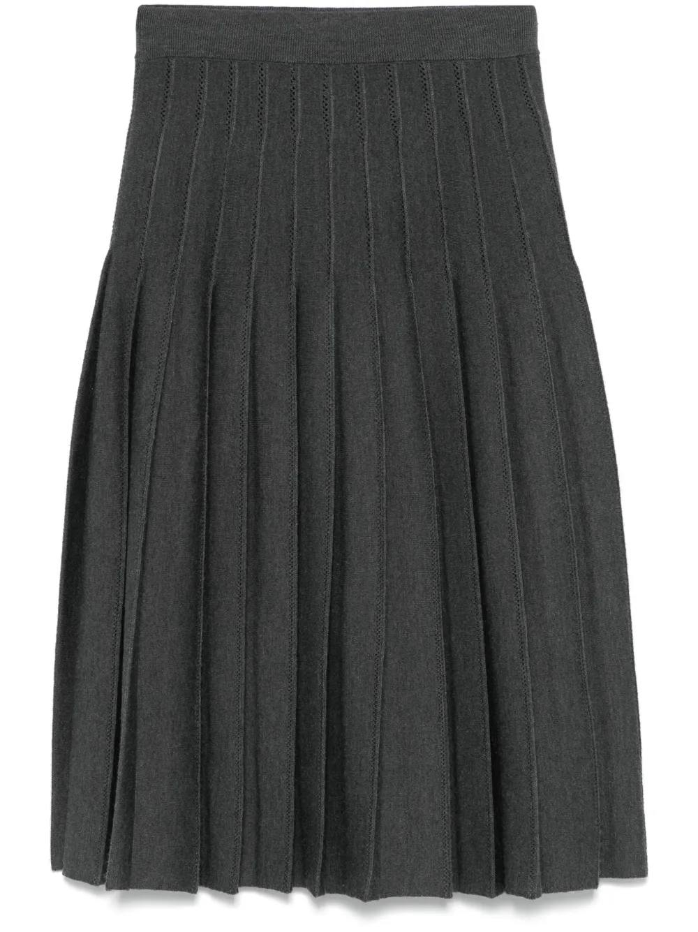 Плиссированная юбка миди THOM BROWNE, серый
Плиссированная юбка миди THOM BROWNE, серый