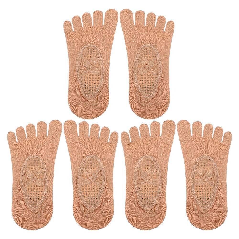 3 пары носков для йоги. Носки с пятью пальцами. Балетные носки с ручками для женщин. Светло-фиолетовые. Unique Bargains, бежевый
3 пары носков для йоги. Носки с пятью пальцами. Балетные носки с ручками для женщин. Светло-фиолетовые. Unique Bargains, бежевый