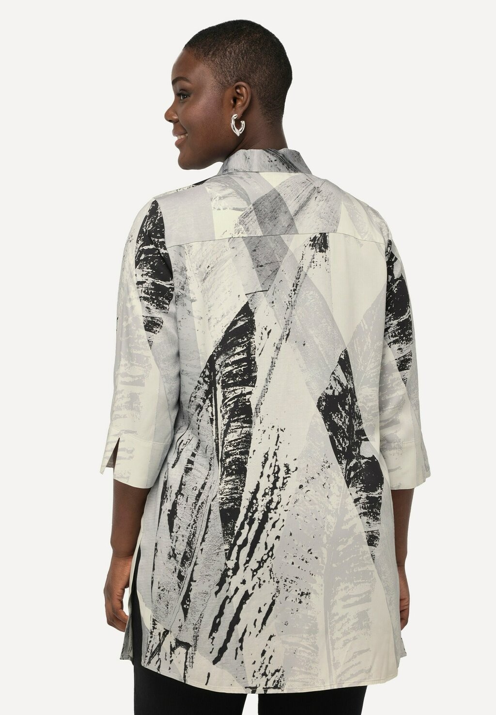 Блузка на пуговицах Ulla Popken, черный
Блузка на пуговицах Ulla Popken, черный