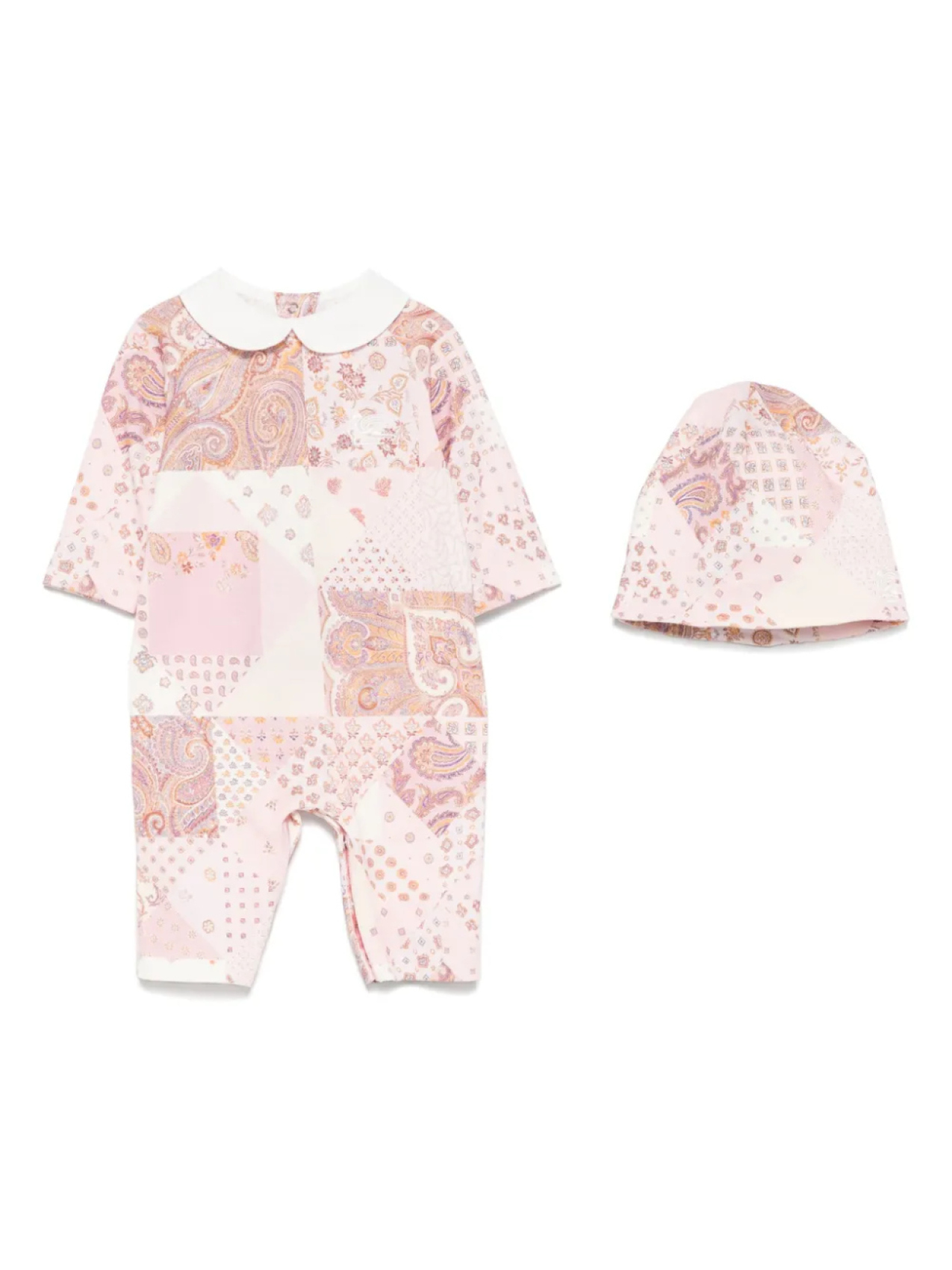 Комплект для новорожденного с принтом пейсли ETRO KIDS, розовый
Комплект для новорожденного с принтом пейсли ETRO KIDS, розовый