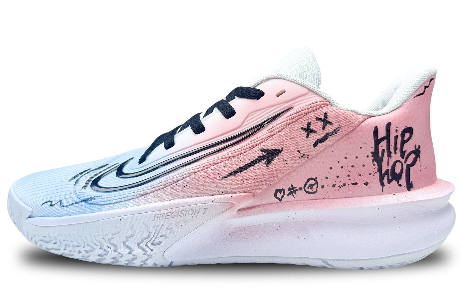 Nike Точность 7 амортизация, износостойкие низкие баскетбольные кроссовки мужские розовый синий
Nike Точность 7 амортизация, износостойкие низкие баскетбольные кроссовки мужские розовый синий