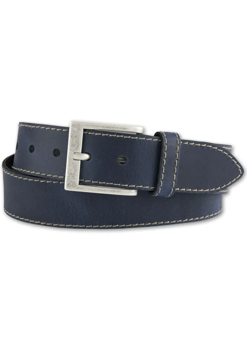 Кожаный ремень BERND GÖTZ с эффектным прошитым краем, синий
Кожаный ремень BERND GÖTZ с эффектным прошитым краем, синий