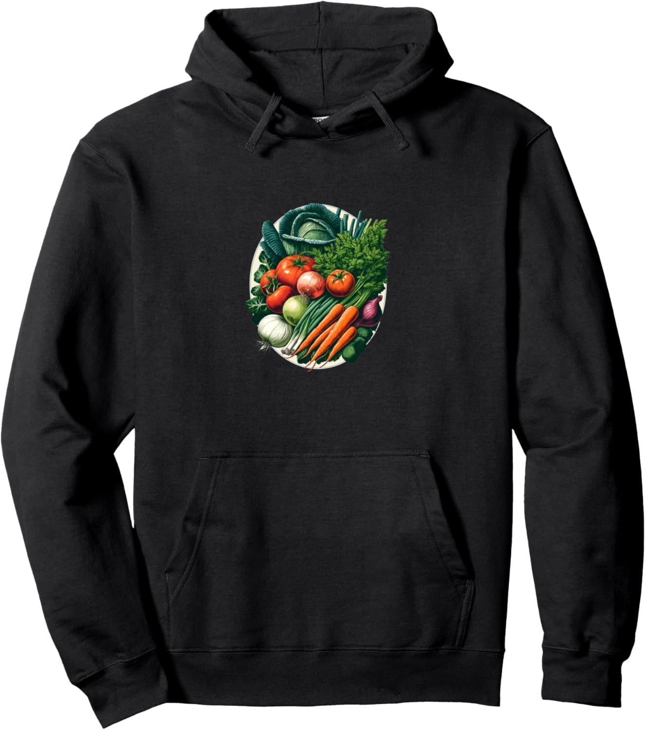 Худи в стиле ретро для любителей овощей Retro Veggie Lovers, черный
Худи в стиле ретро для любителей овощей Retro Veggie Lovers, черный